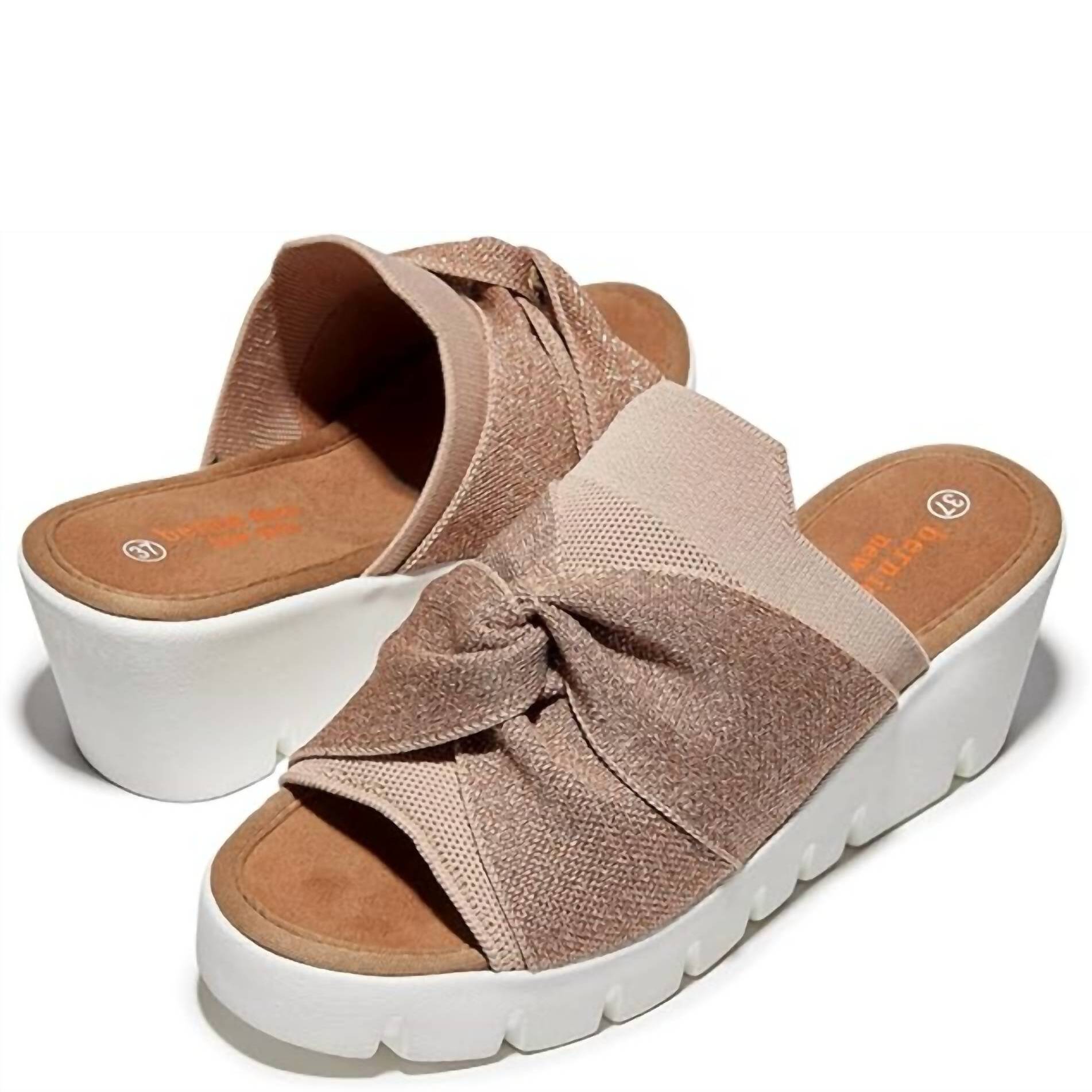 New Bernie Mev Venti Twist In Blush